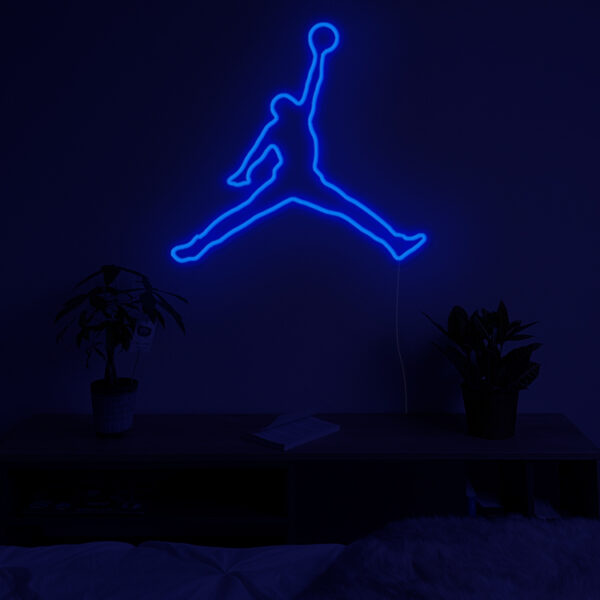 Neon LED Sneakers Air Jordan couleur Bleu foncé - Horizon Neons
