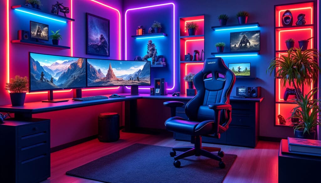 découvrez nos conseils pour réussir l’éclairage de votre gamer room avec des néons tendance. astuces, idées déco et guide pour créer une ambiance lumineuse immersive et personnalisée pour vos sessions de jeu.