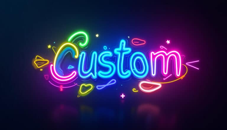 offrez à votre espace une touche d’originalité avec un néon logo personnalisé. idéal pour les amateurs de design unique, il sublime votre décoration tout en reflétant votre identité visuelle.