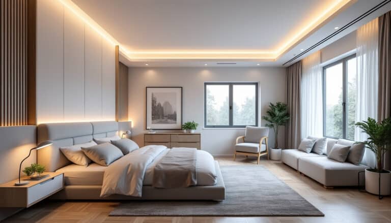 découvrez comment installer un ruban led au plafond de votre chambre et profitez de nos meilleures astuces déco pour créer une ambiance lumineuse unique et moderne.