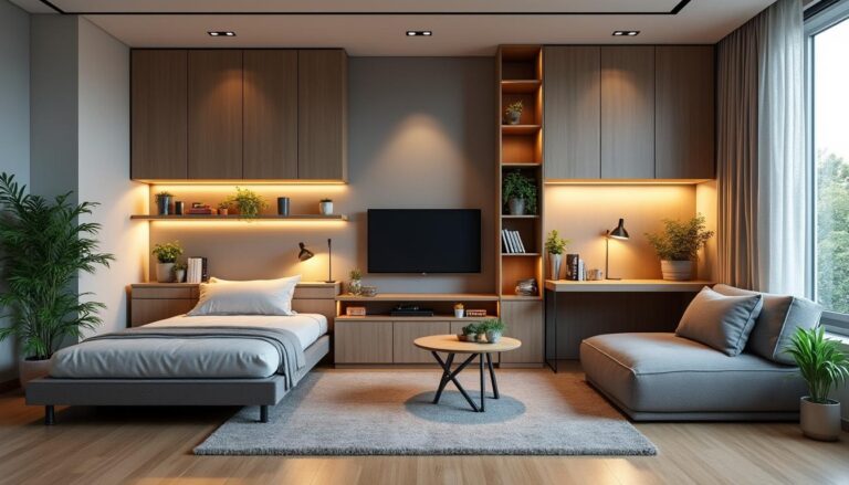 découvrez des idées d’ameublement multifonction pour studios étudiants : solutions pratiques et stylées pour optimiser l’espace et le confort dans les petits appartements.