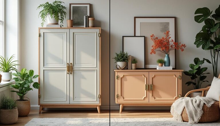 découvrez comment transformer un meuble basique en une pièce décorative unique grâce à nos astuces faciles et créatives pour sublimer votre intérieur.