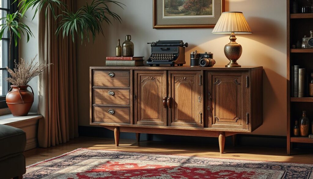 découvrez une décoration vintage revisitée avec des éléments rares à chiner pour un intérieur unique et plein de charme.